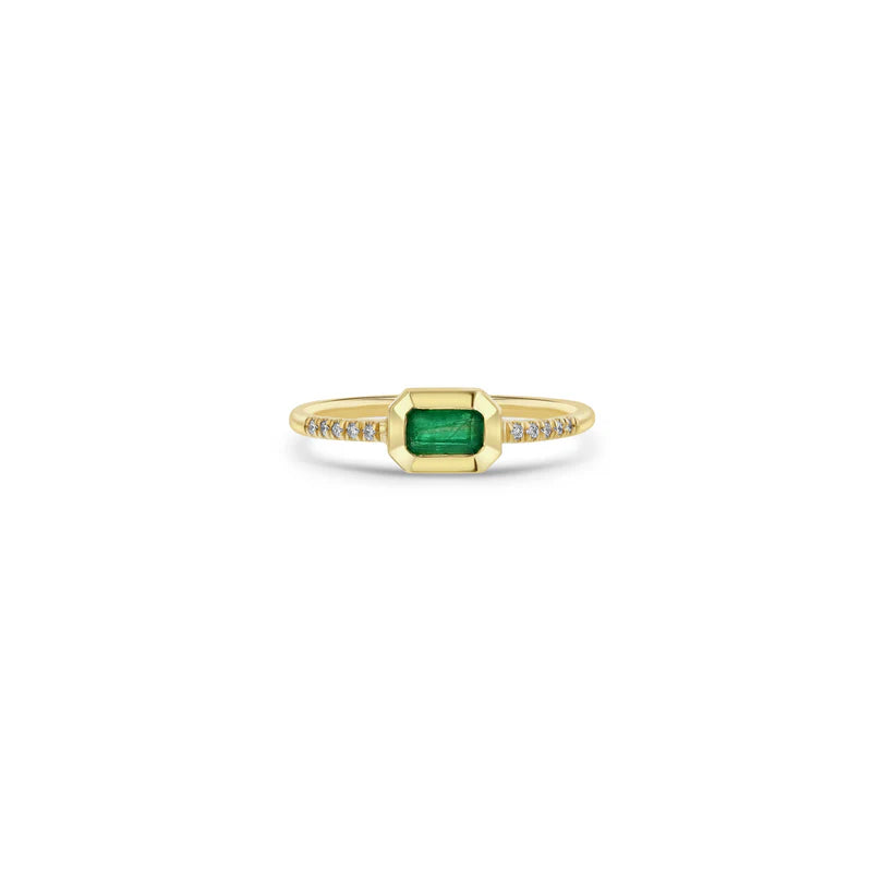 14K_gold_emerald_diamond_ring