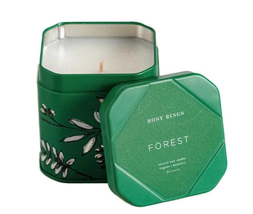 Forest Holiday Tin Candle 9oz