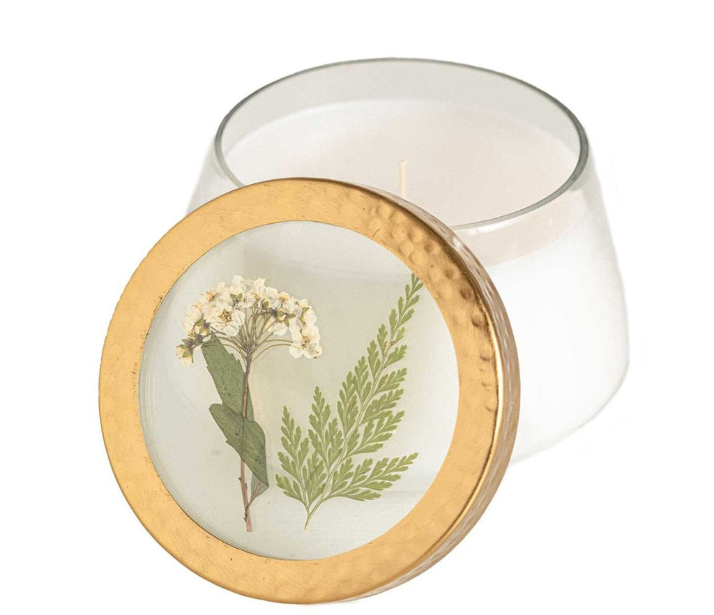 Forest Pressed Floral Candle 15oz