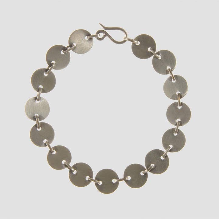 Handmade Disc Link Bracelet