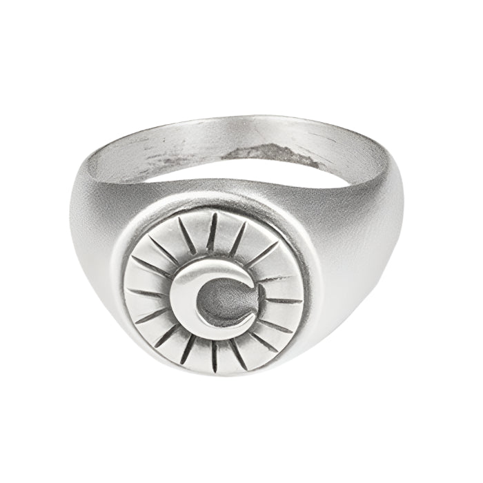 Moon Signet Ring