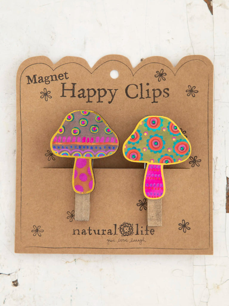 Mushroom Magnet Bag Clips