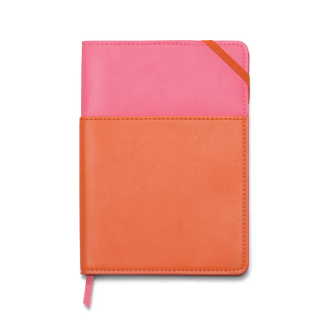 Designworks Ink | Pink + Chili Pocket Journal | Philippa Roberts Shop