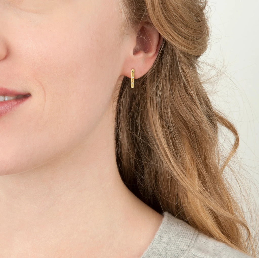 shooting star hoops on model